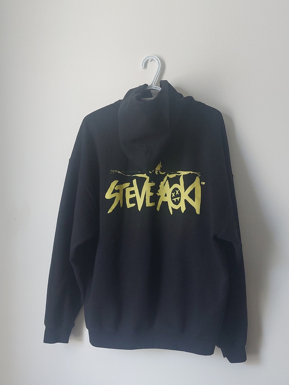 Steve Aoki Mustache Hoodie Size L xL Streetwear